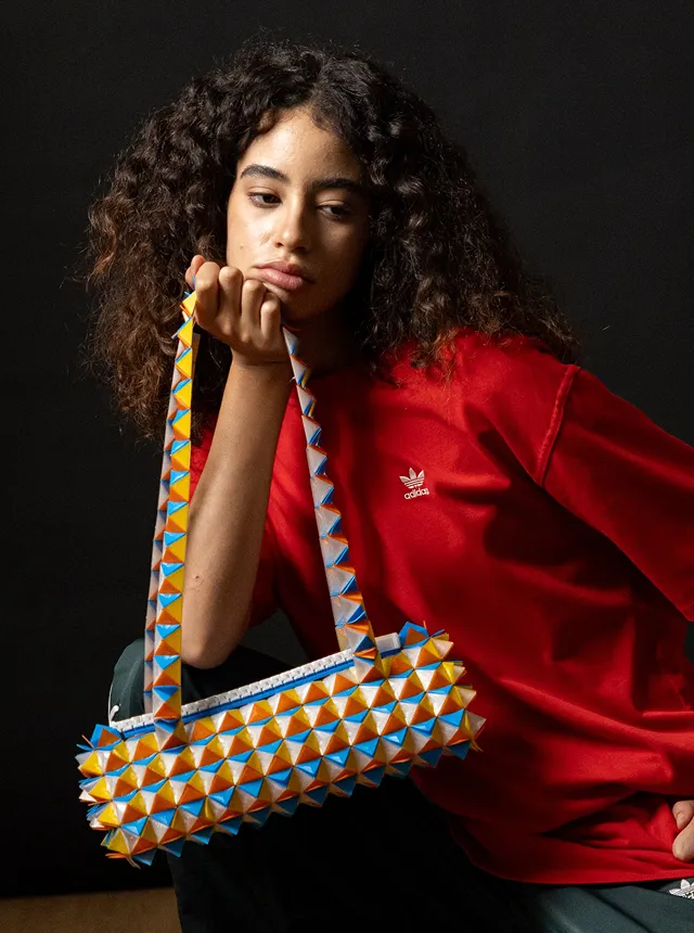 Colorful Geometric Handbag
