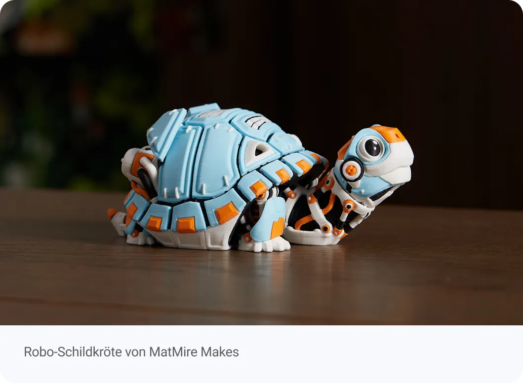 Robo-Schildkröte von MatMire Makes