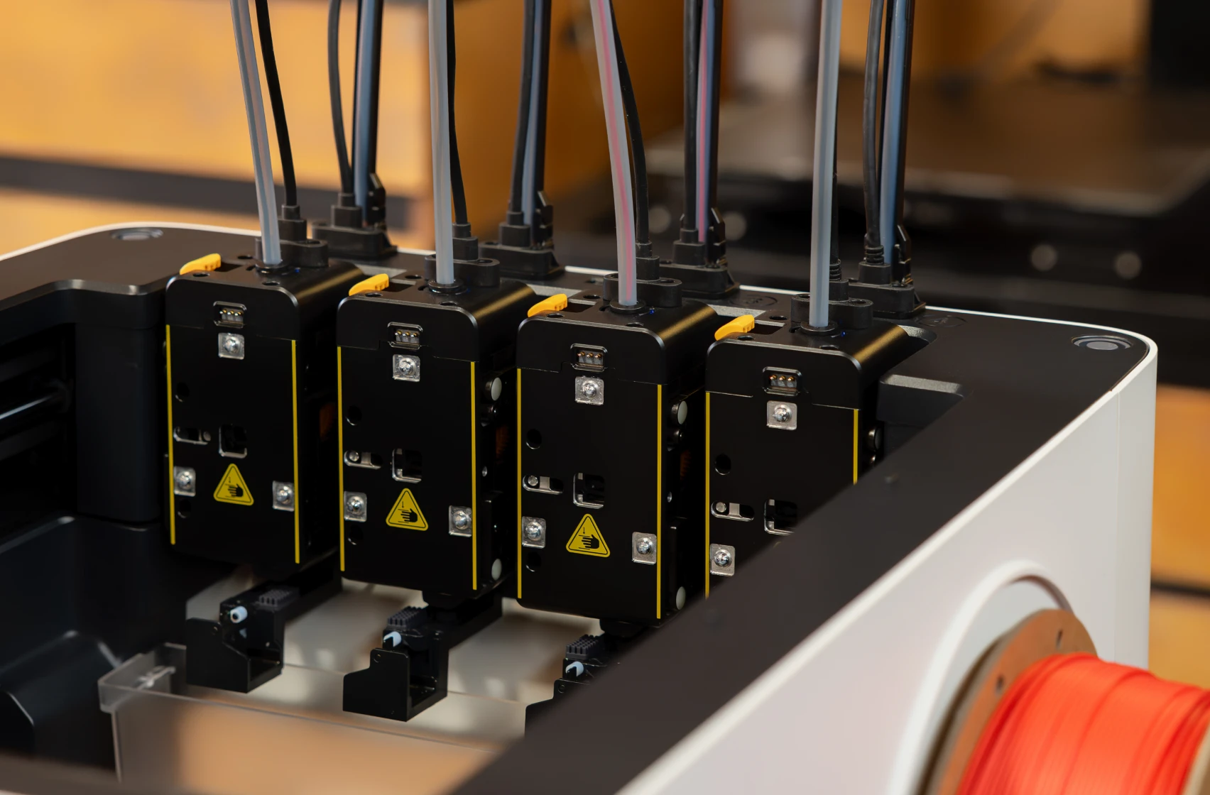 4 Toolheads, Multiple Colors, Minimal Purge